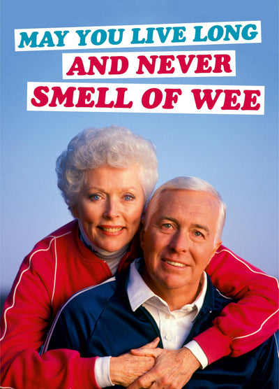 Never Smell Of Wee Card