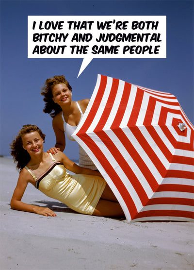 Both Bitchy Card