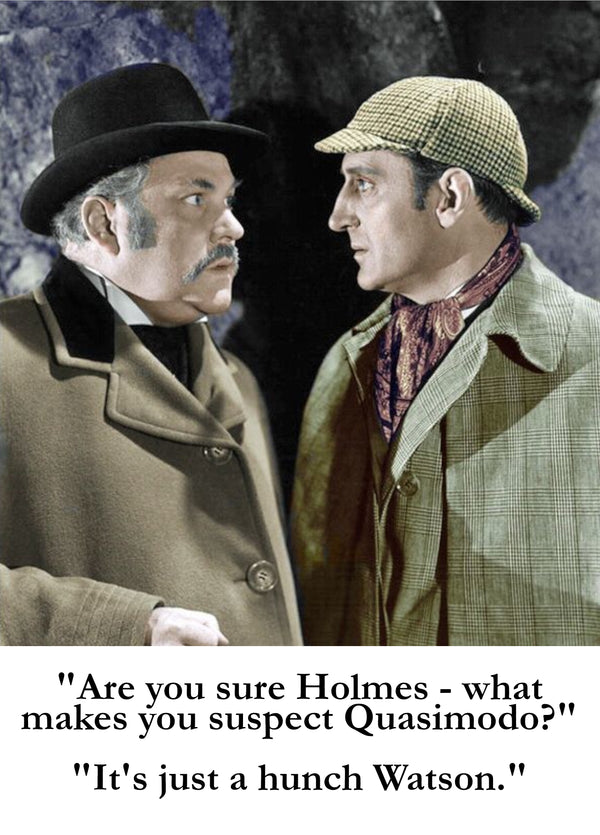 It's Just A Hunch Card