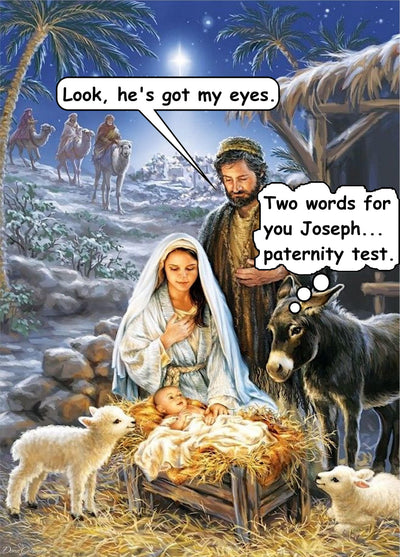 The Sarcastic Donkey Is Back With More Christmas Wisdom. Card