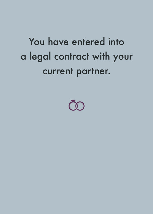 Legal Contract Card
