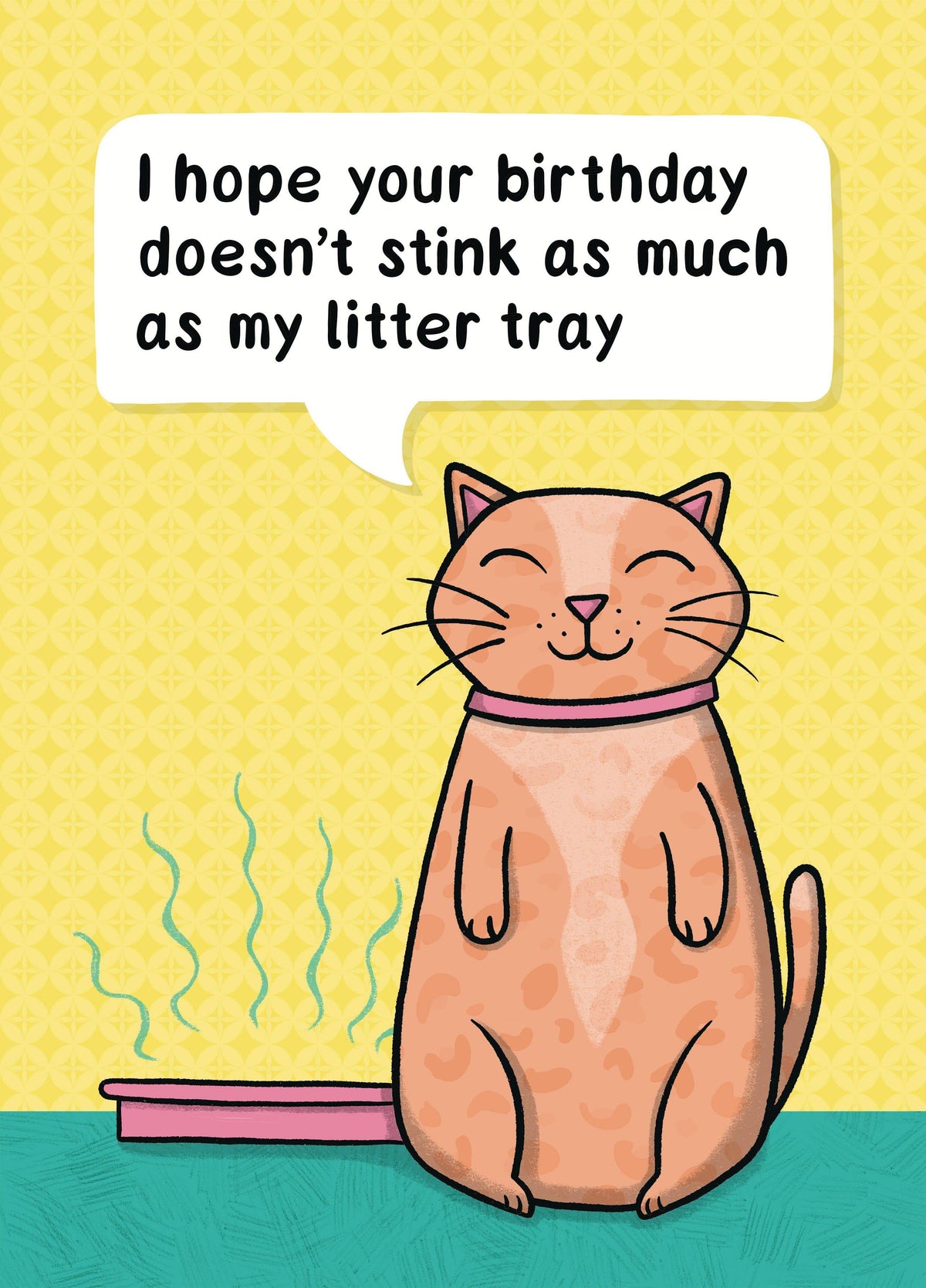 I Hope Your Birthday Doesn't Stink Card
