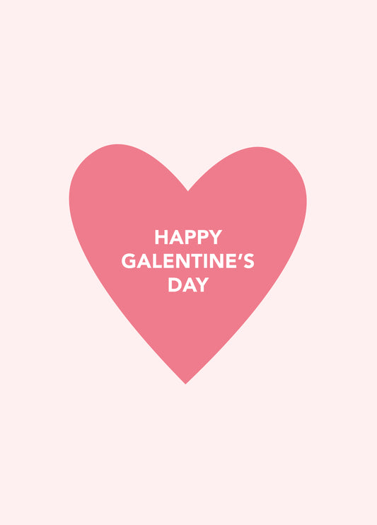Happy Galentine's Day Card