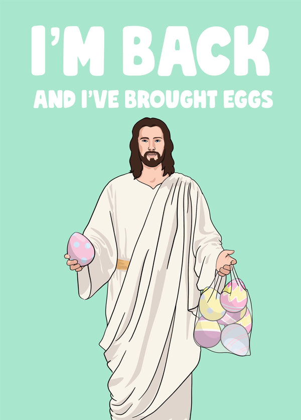Jesus Is Back Card