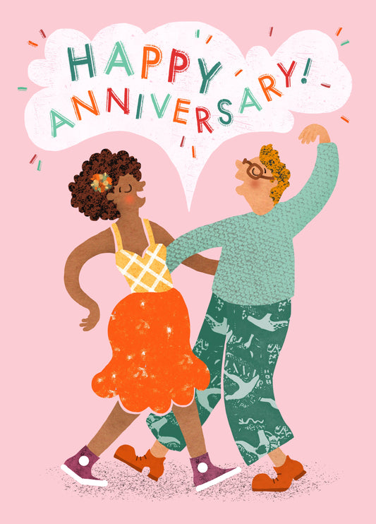 Anniversary Dance Greeting Card