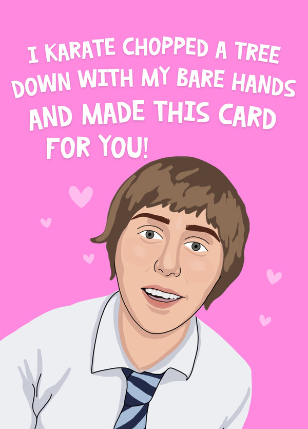 Funny Jay Inbetweeners Birthday Card - Jay Quote