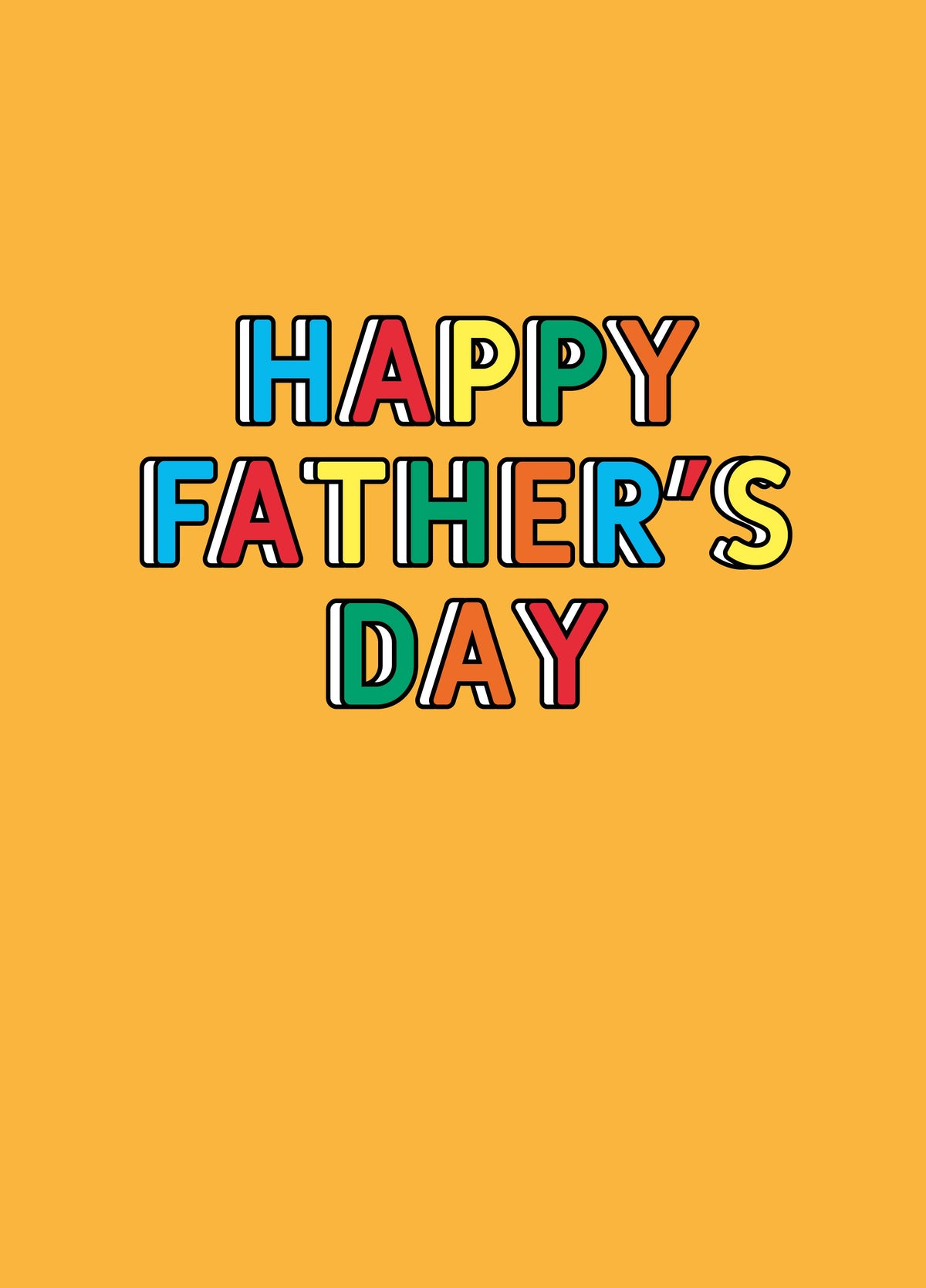 Happy Father's Day Card