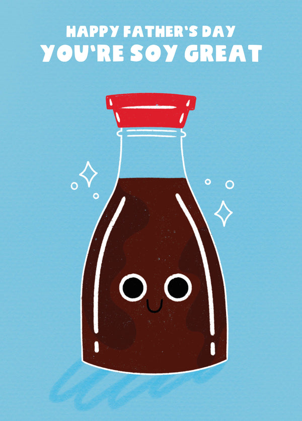 Soy Great Father's Day Card