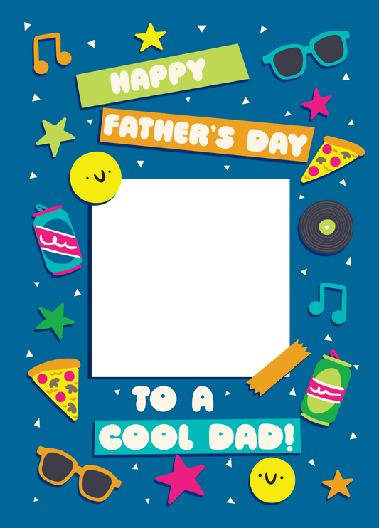 Cool Icons Frame Photo Card