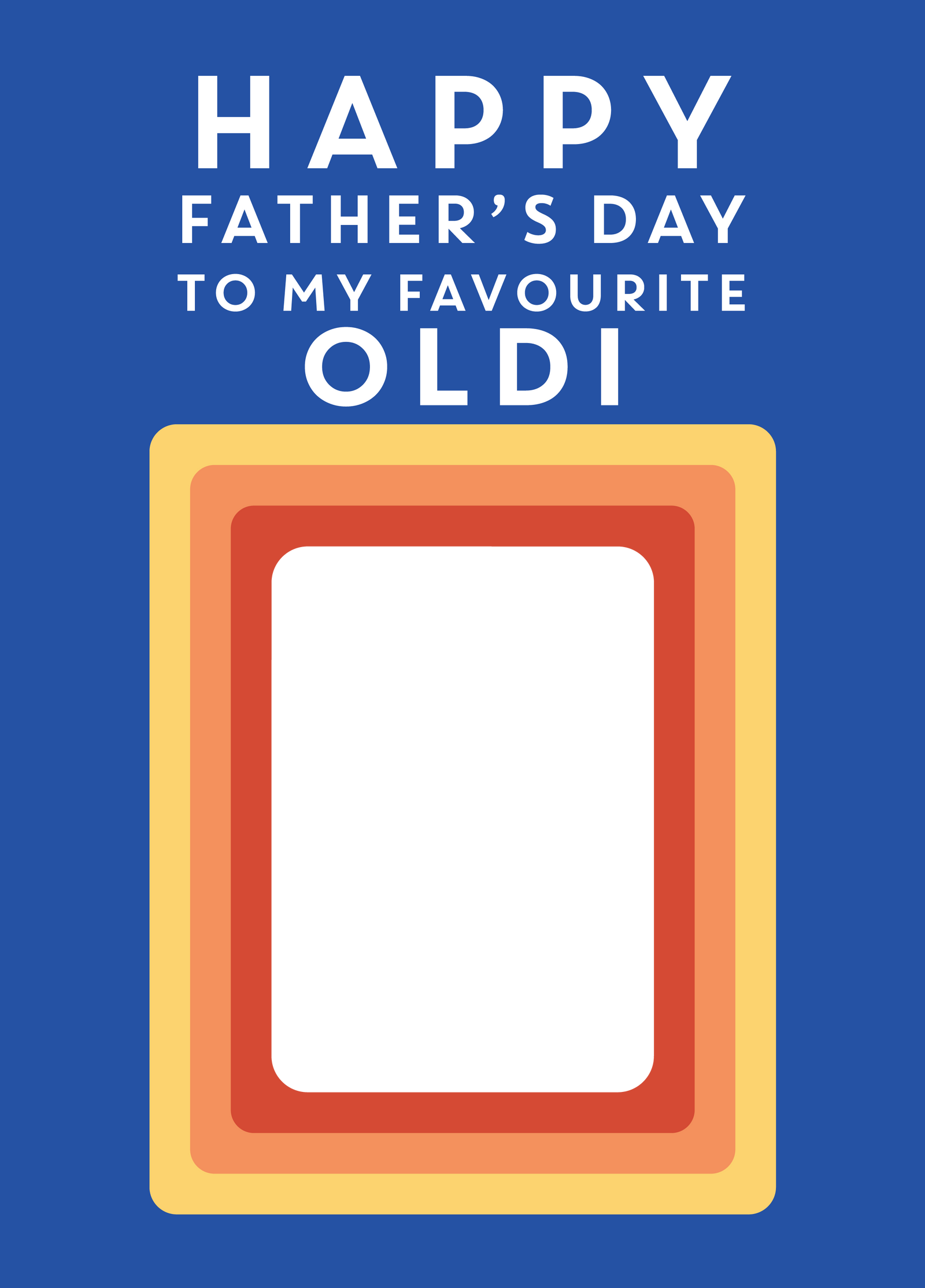Favourite Oldi Photo Card