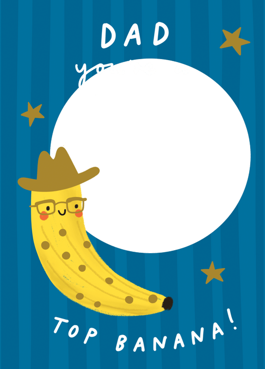 Top Banana Photo Card