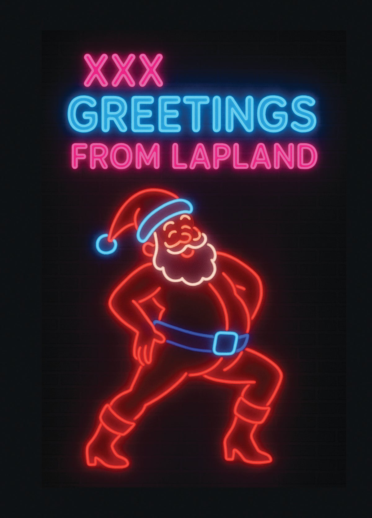Lapdancing Santa