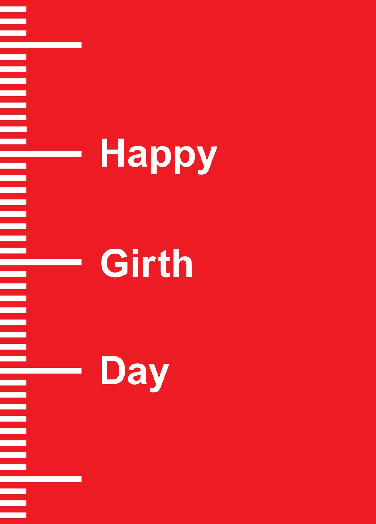 Happy Girth Day