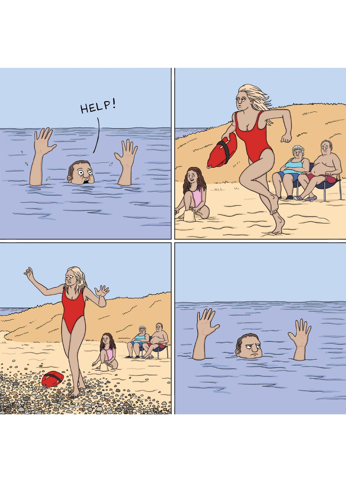 British Baywatch Card