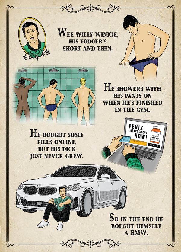 Wee Willy Winkie Card