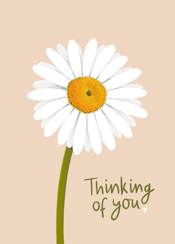 Daisy Thinking Of You Card