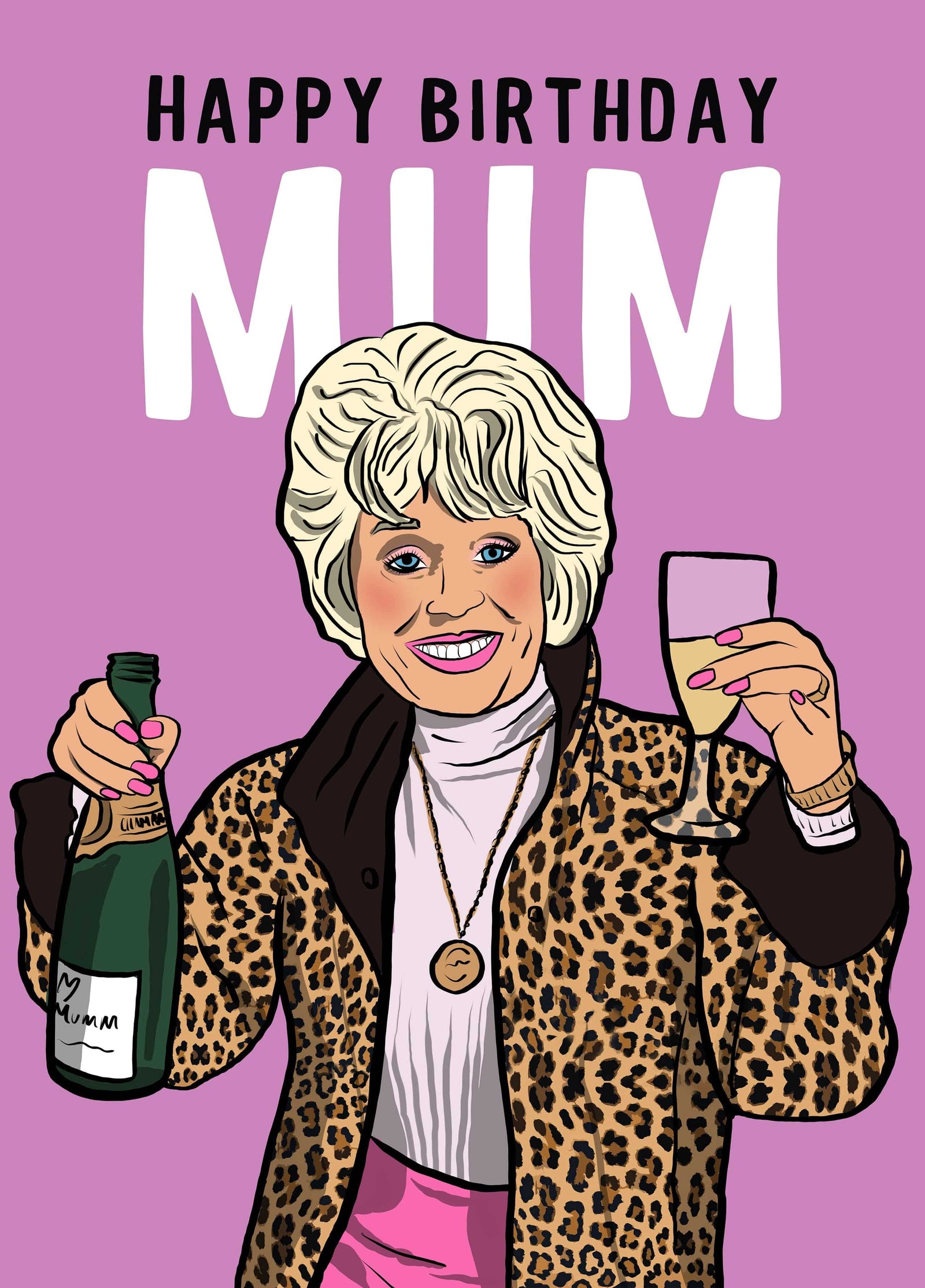 Happy Birthday Mum Card