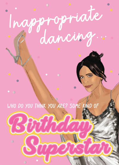 Birthday Superstar Funny Birthday Card