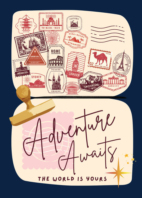 Adventure Awaits - Goodluck Card