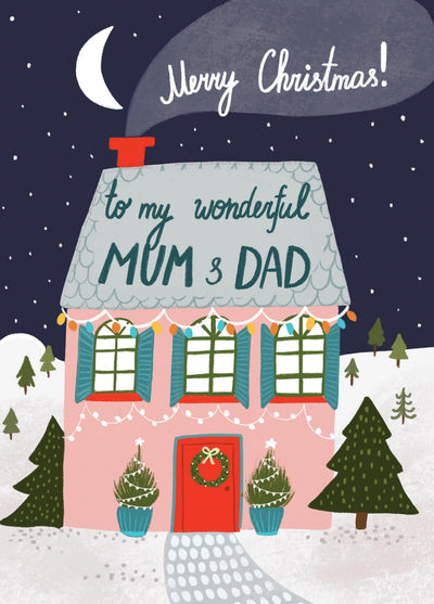 Wonderful Mum & Dad Card