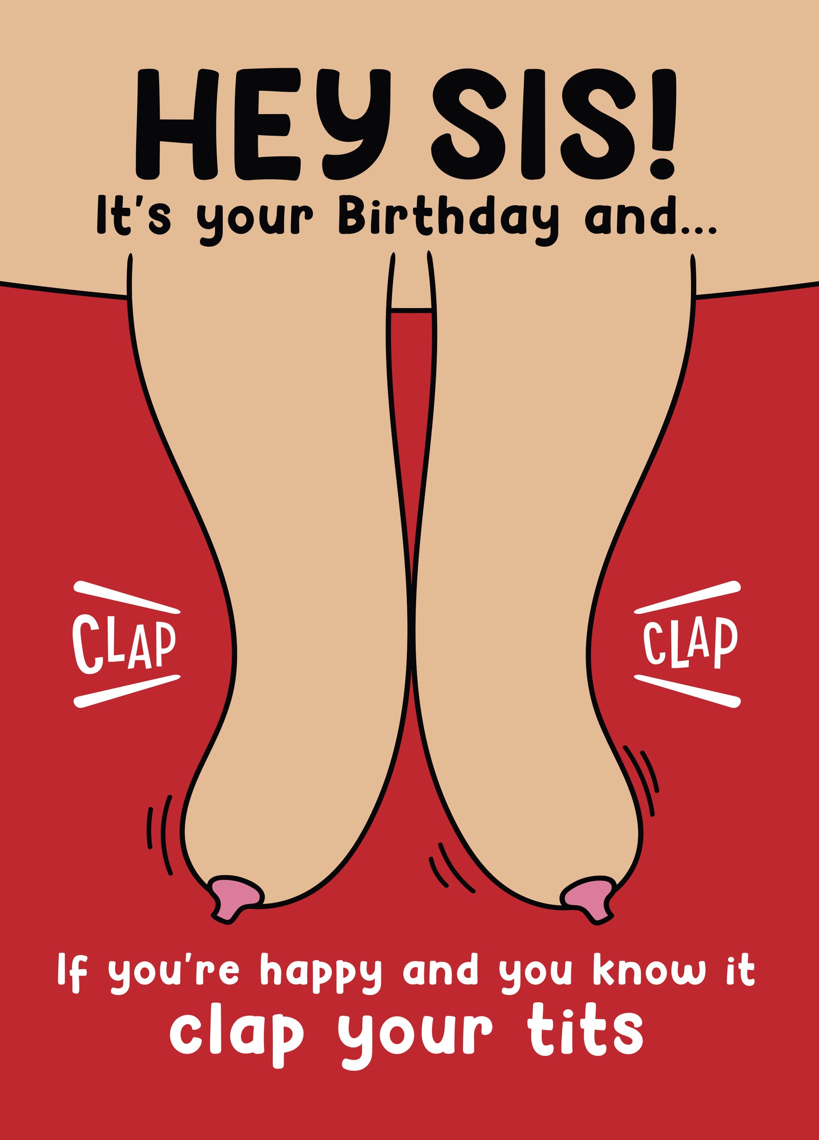 'Clap Your Tits' Sis