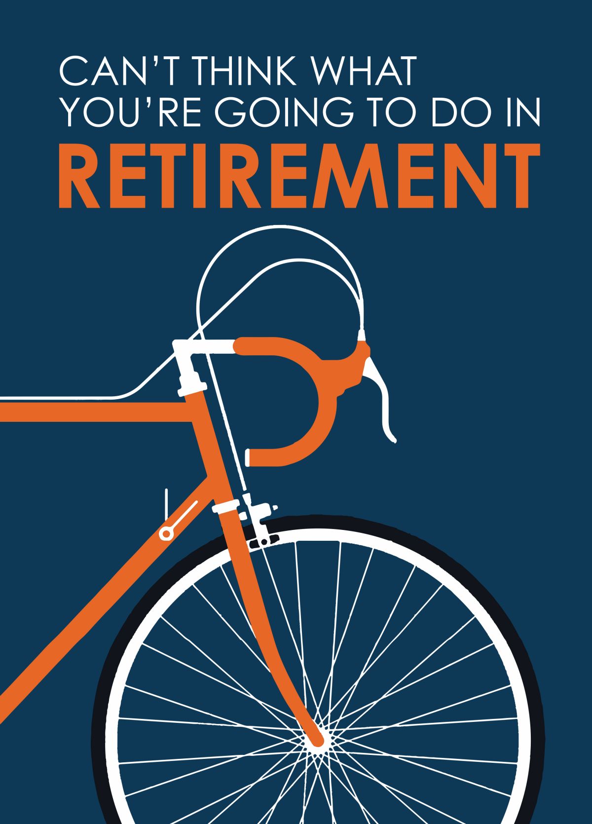 Cycling Retirement Card