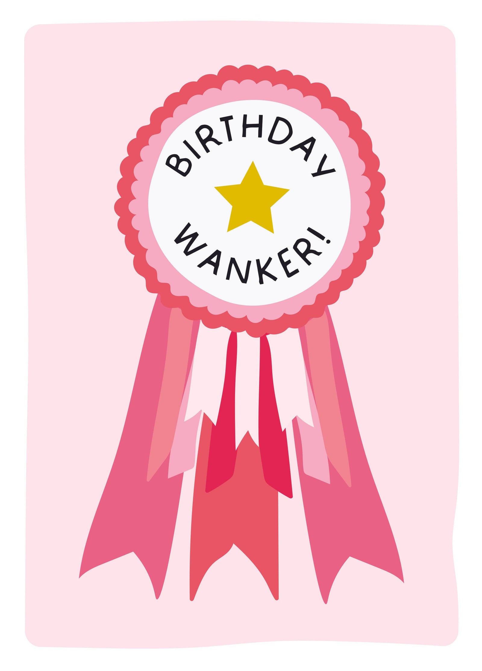 Birthday Wanker - Rude Birthday Card