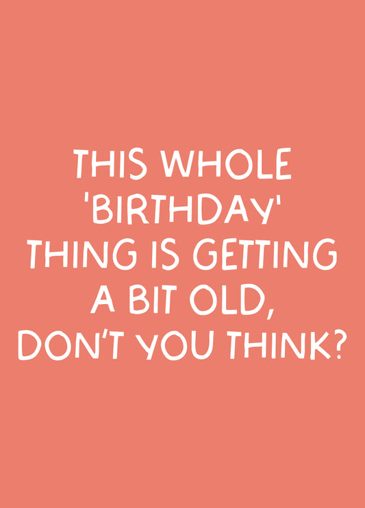 Funny Birthday Card