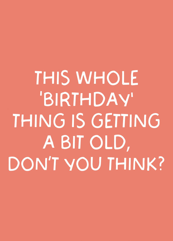Funny Birthday Card