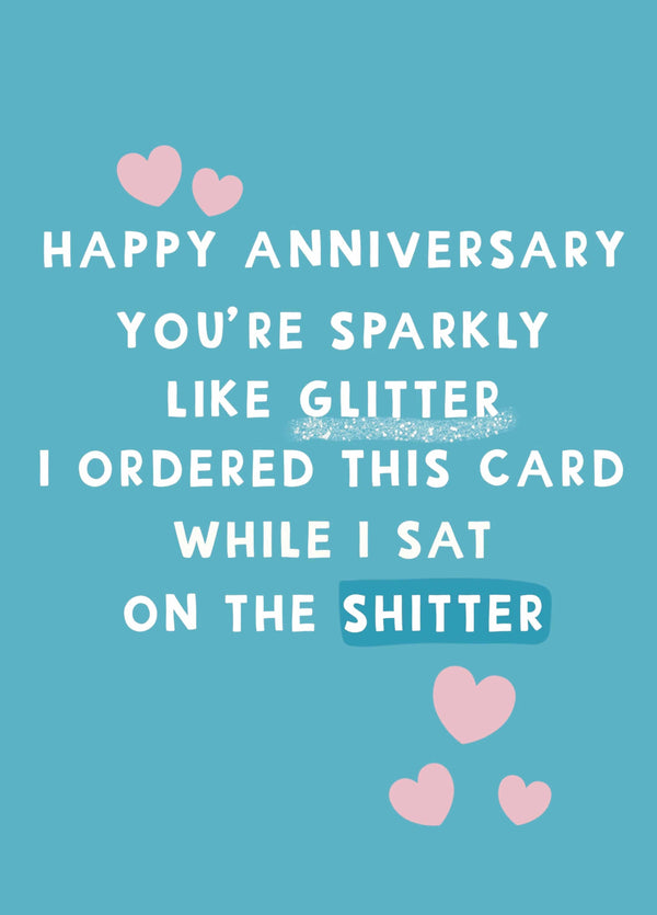 Funny Anniversary Poem Card
