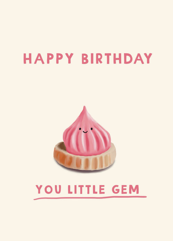 Happy Birthday Little Gem Card