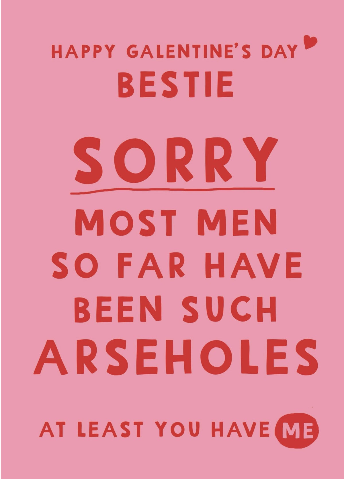 Galentine’s Day Bestie Card