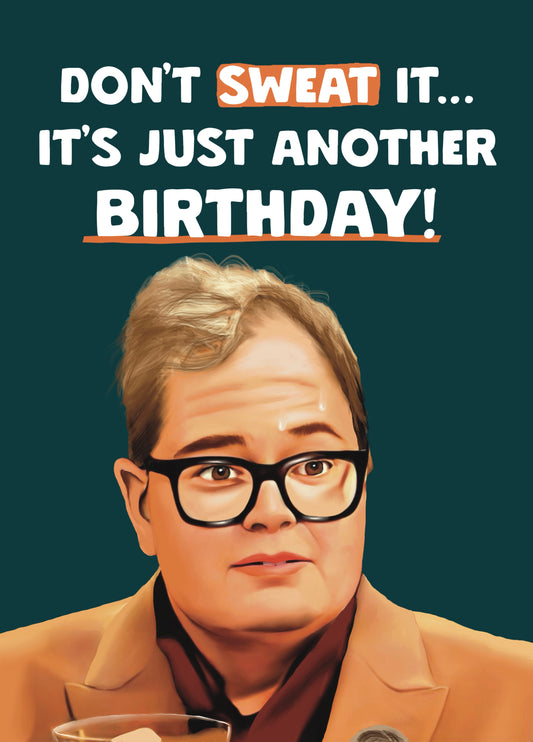 Funny Sweaty Alan Traitors Card