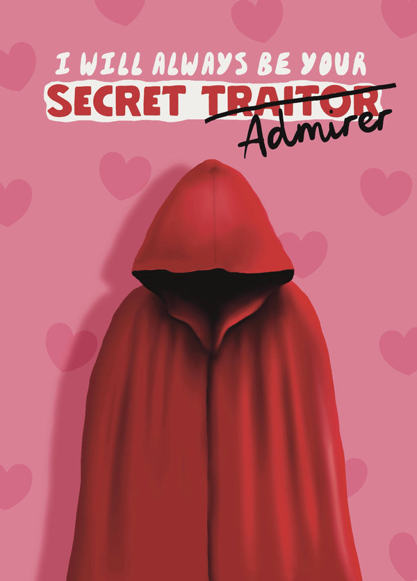 Secret Traitors Valentine Card
