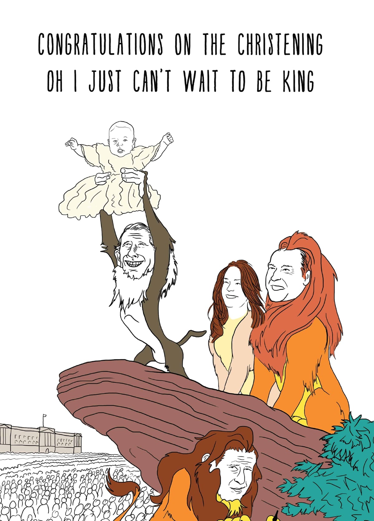 Can't Wait To Be King Card