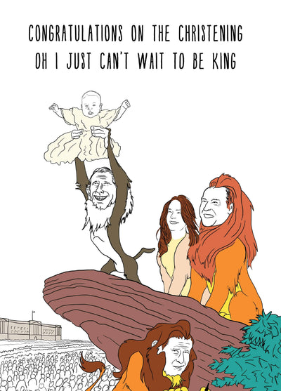 Can't Wait To Be King Card