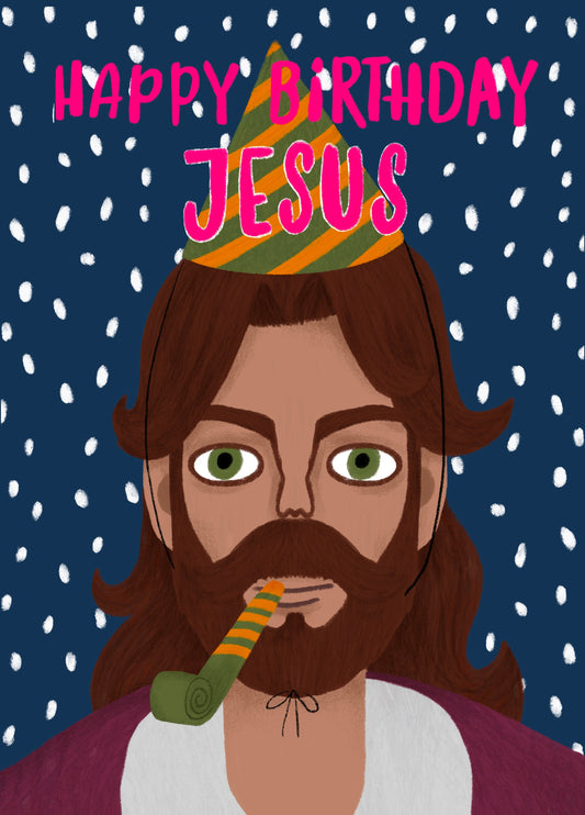 Happy Birthday Jesus Card