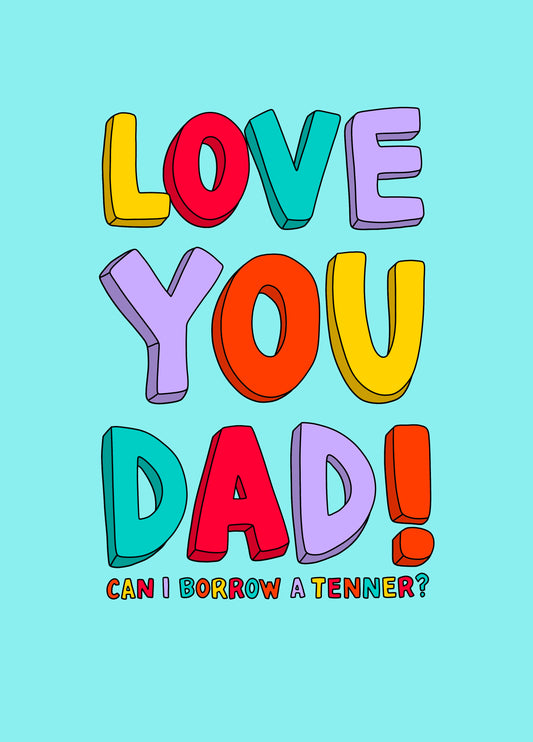 Borrow A Tenner Card