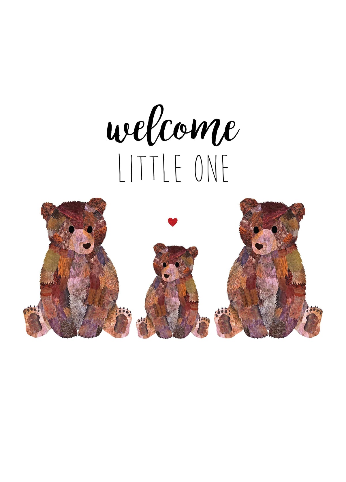 Bear Cub New Baby Card