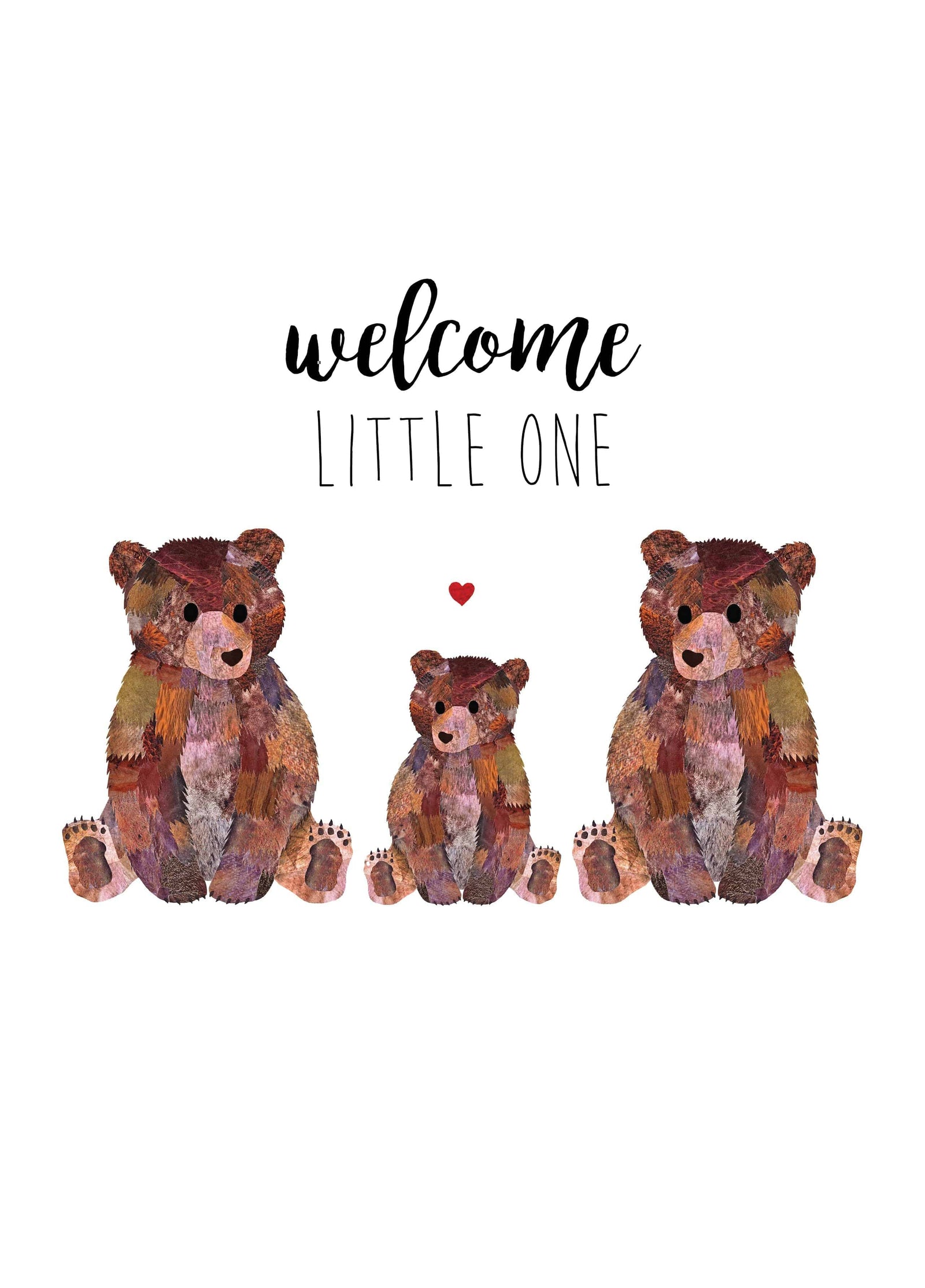 Bear Cub New Baby Card