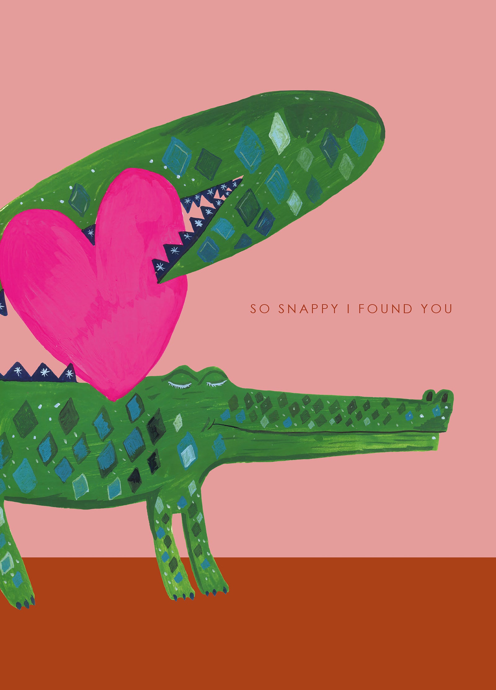Croc So Happy I Found You Cards
