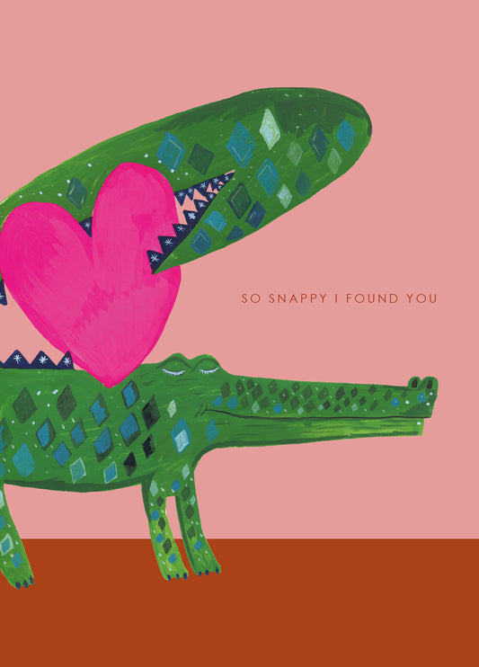 Croc So Happy I Found You Cards