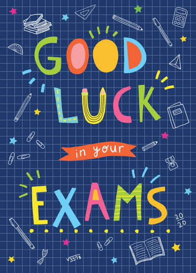 Good Luck In Your Exams Card