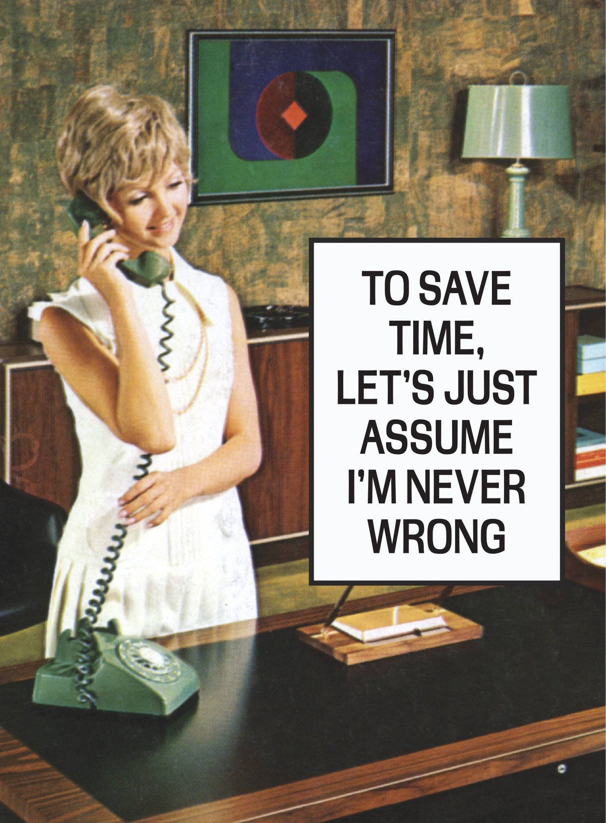 Never Wrong Card