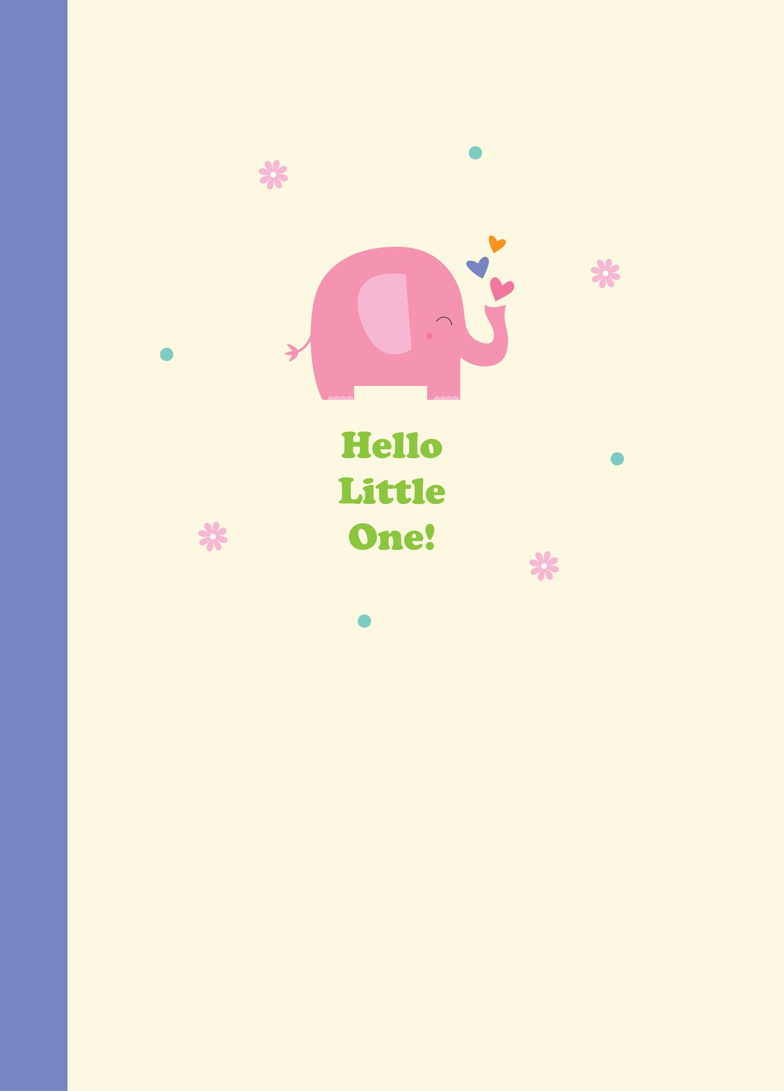 Baby Girl Card