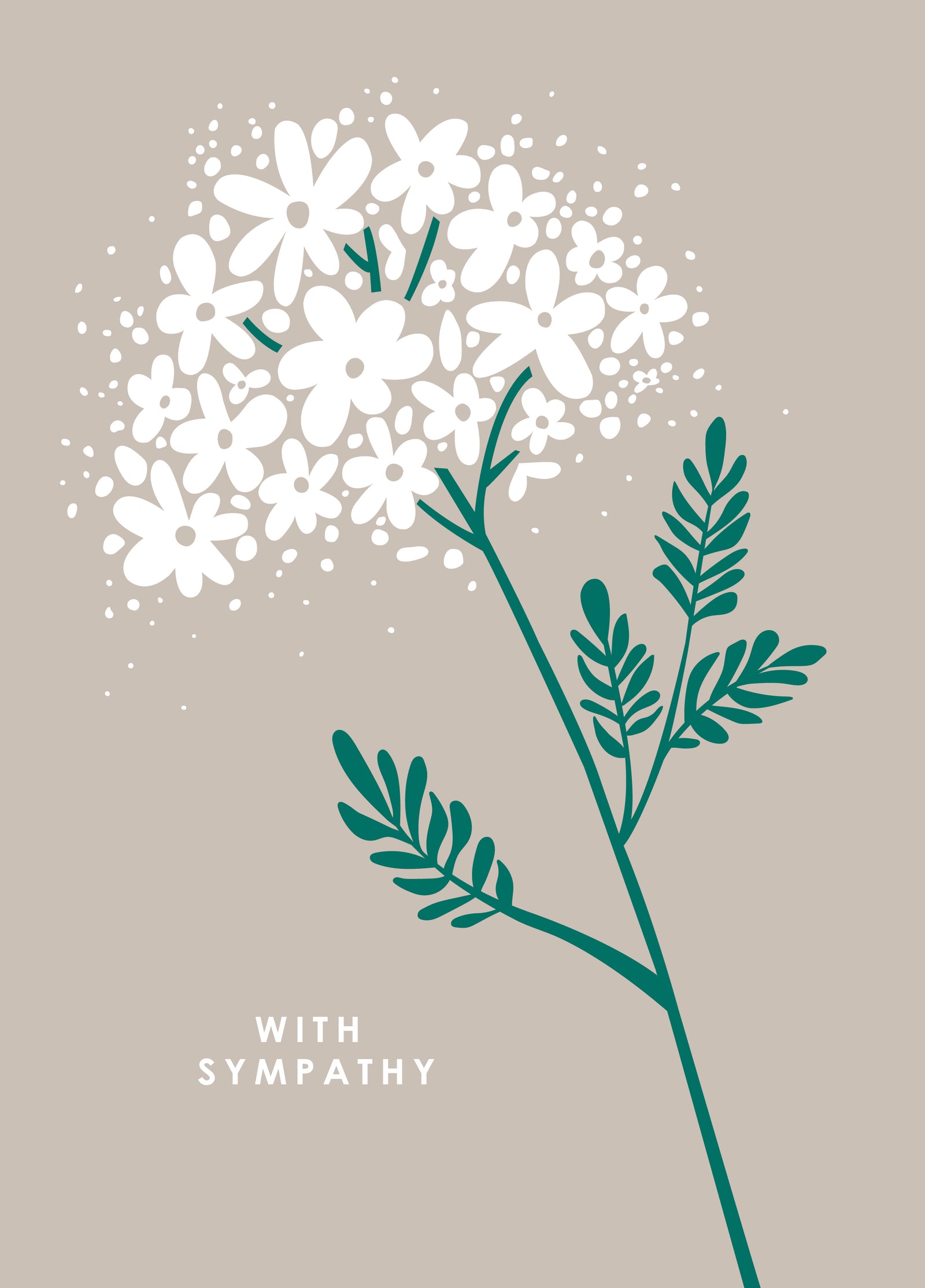 Sympathy Greetings Card