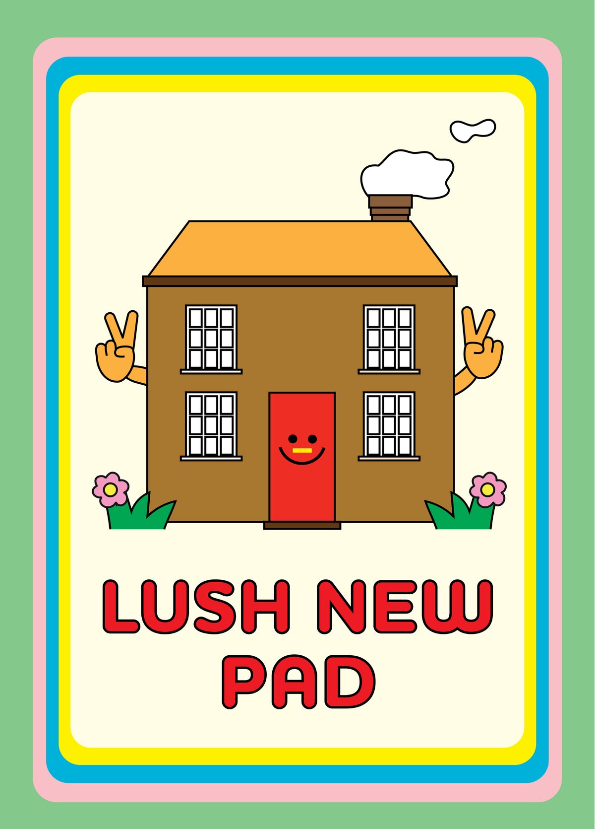 Lush New Pad Card