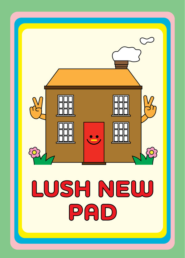 Lush New Pad Card