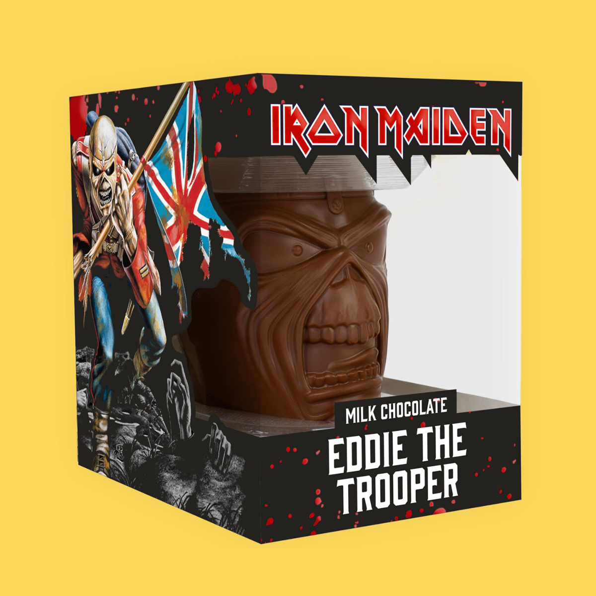 Official Iron Maiden Eddie Trooper Chocolate Head