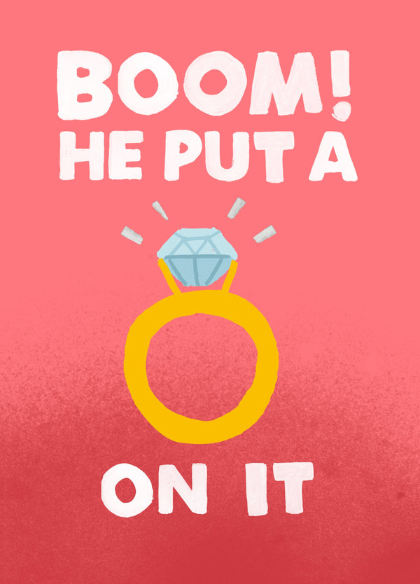 Put A Ring On It Card